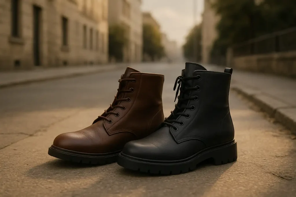 Boots cuir ou synthétique : lequel nécessite moins d&rsquo;entretien ?