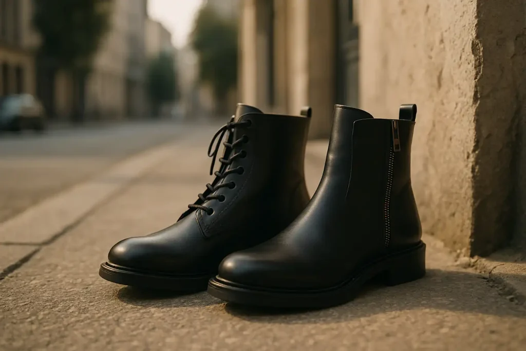 Bottines lacées ou zippées : quel système vaut le coup ?