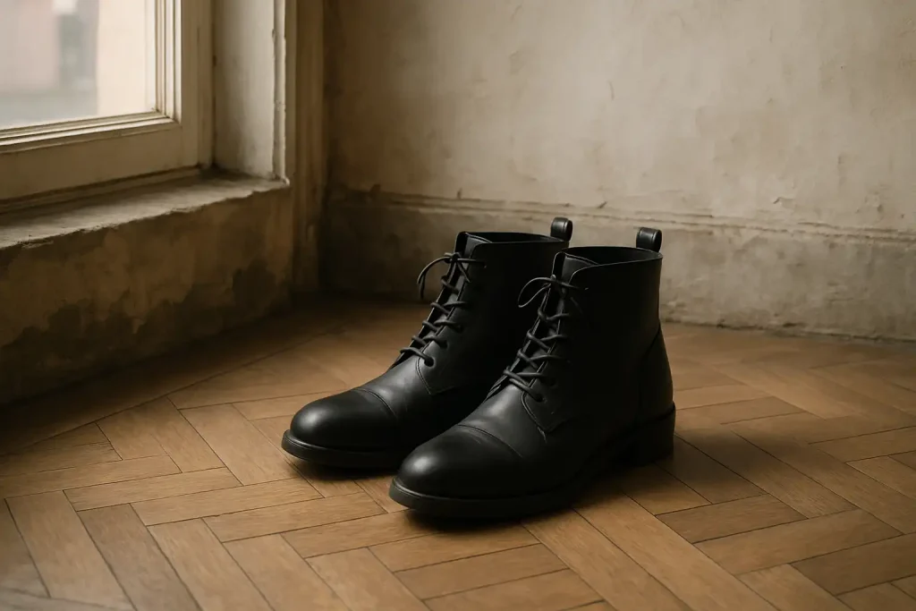 Pourquoi les bottines marquent-elles parfois le parquet ?