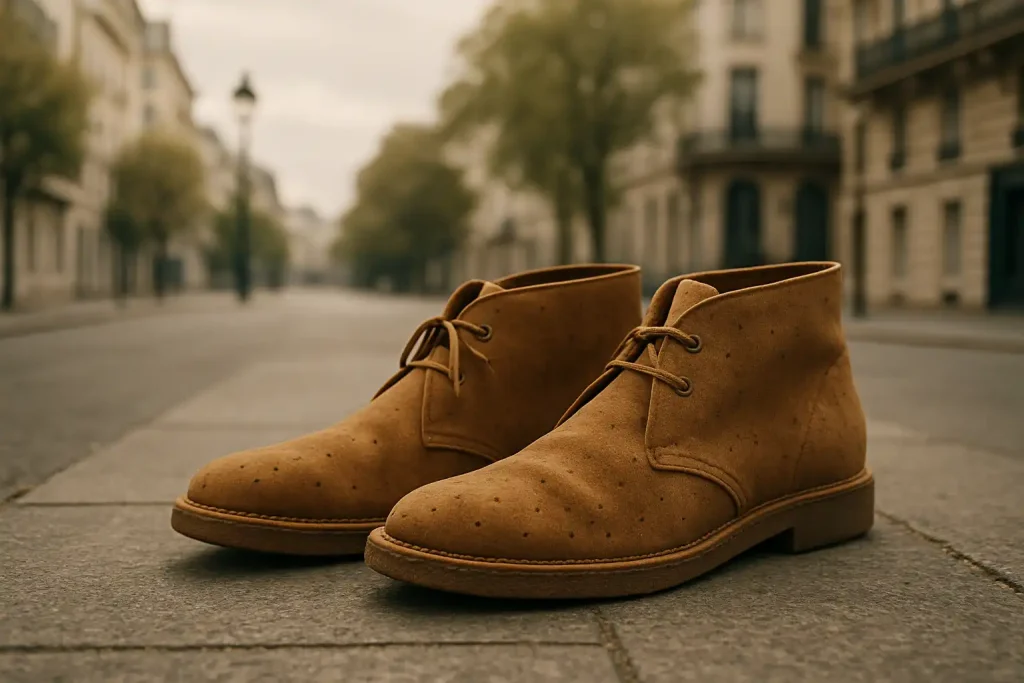 Pourquoi les bottines en suède se tachent-elles facilement ?