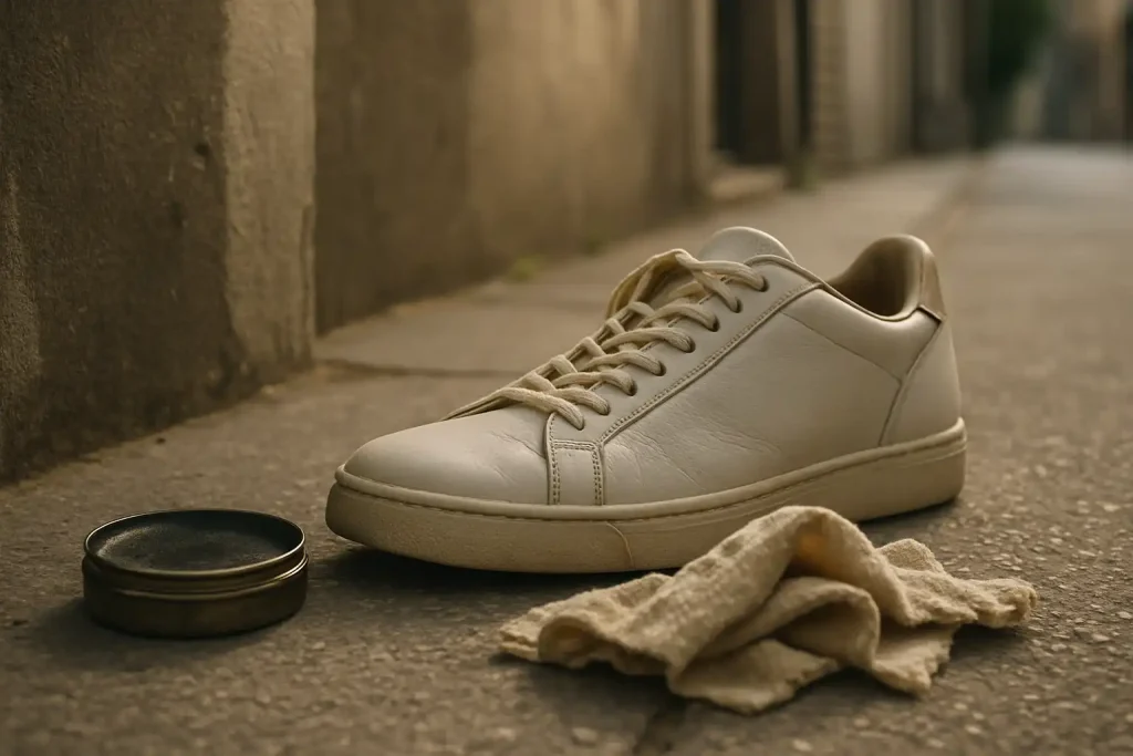 Quel cirage choisir pour des sneakers en cuir lisse ?