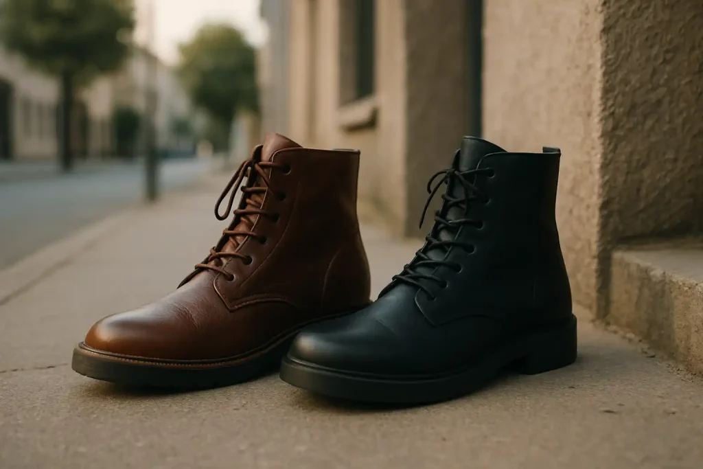 Cuir ou synthétique : quelle bottine privilégier pour la longévité ?