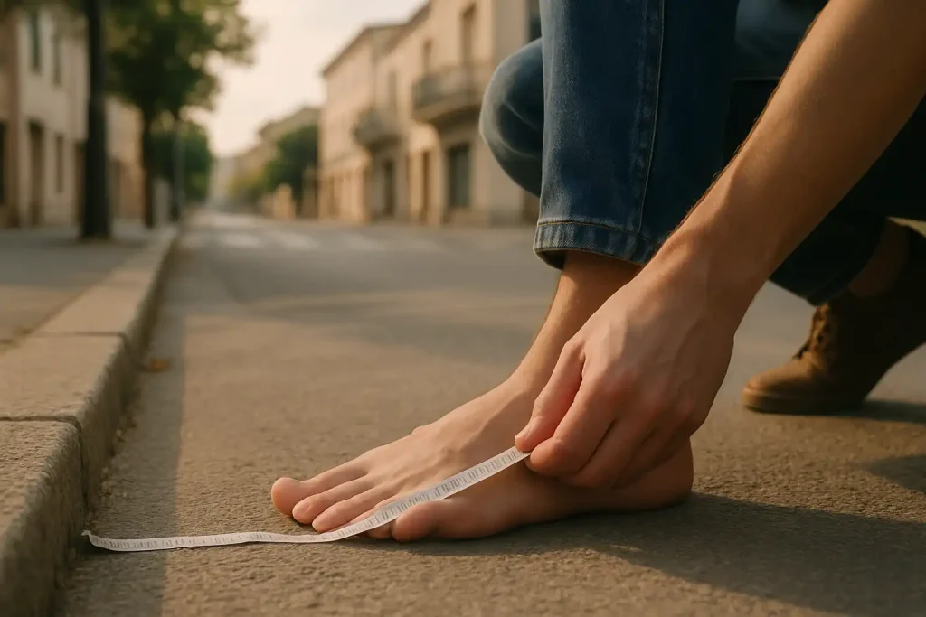Comment mesurer son pied pour choisir des sneakers montantes ?