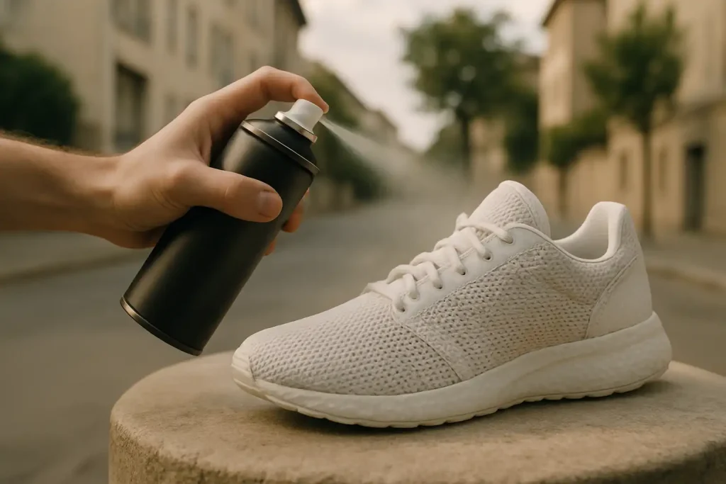 Peut-on réimperméabiliser des sneakers en maille sans les abîmer ?