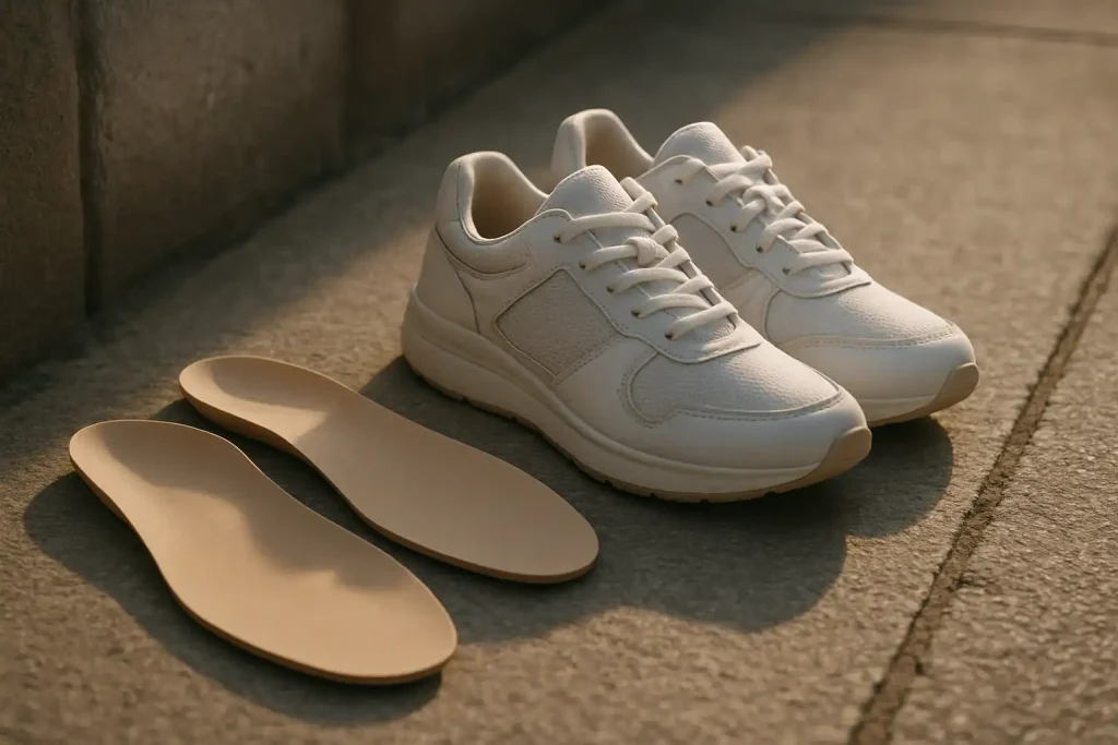 Quelles semelles ajoutées soulagent les douleurs dans les sneakers ?