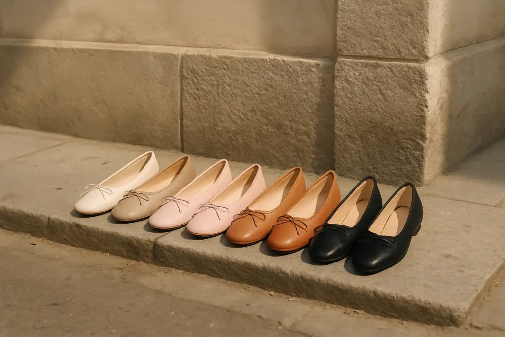 Quelles teintes donnent de la fraîcheur à une collection de chaussures ?