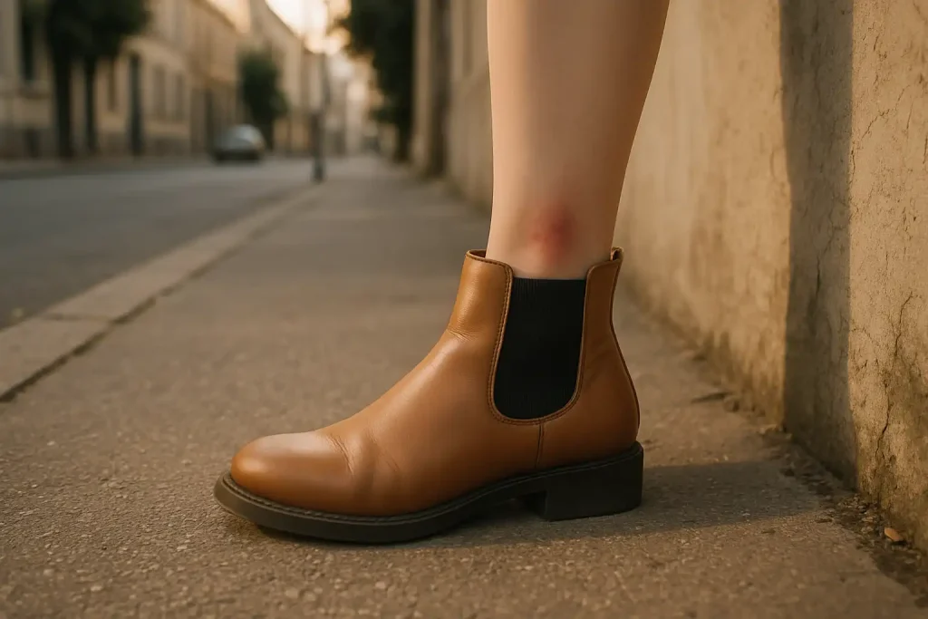 Pourquoi mes boots provoquent-elles des points de pression ?