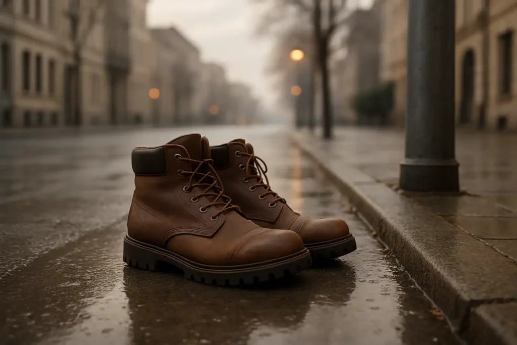 Quelles semelles privilégier pour des bottines antidérapantes en milieu urbain ?