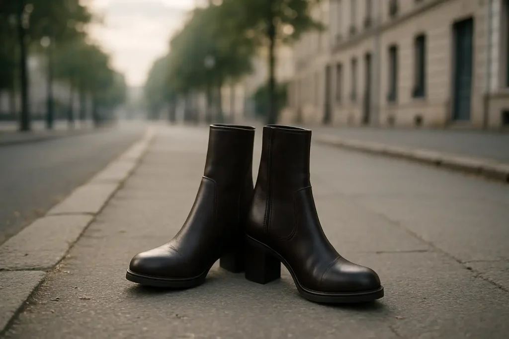 Quels matériaux privilégier pour des bottines résistantes aux promenades fréquentes ?
