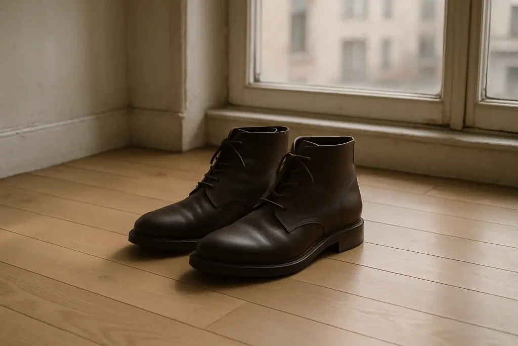 Quelle astuce pour éviter que les bottines laissent des marques sur le parquet ?