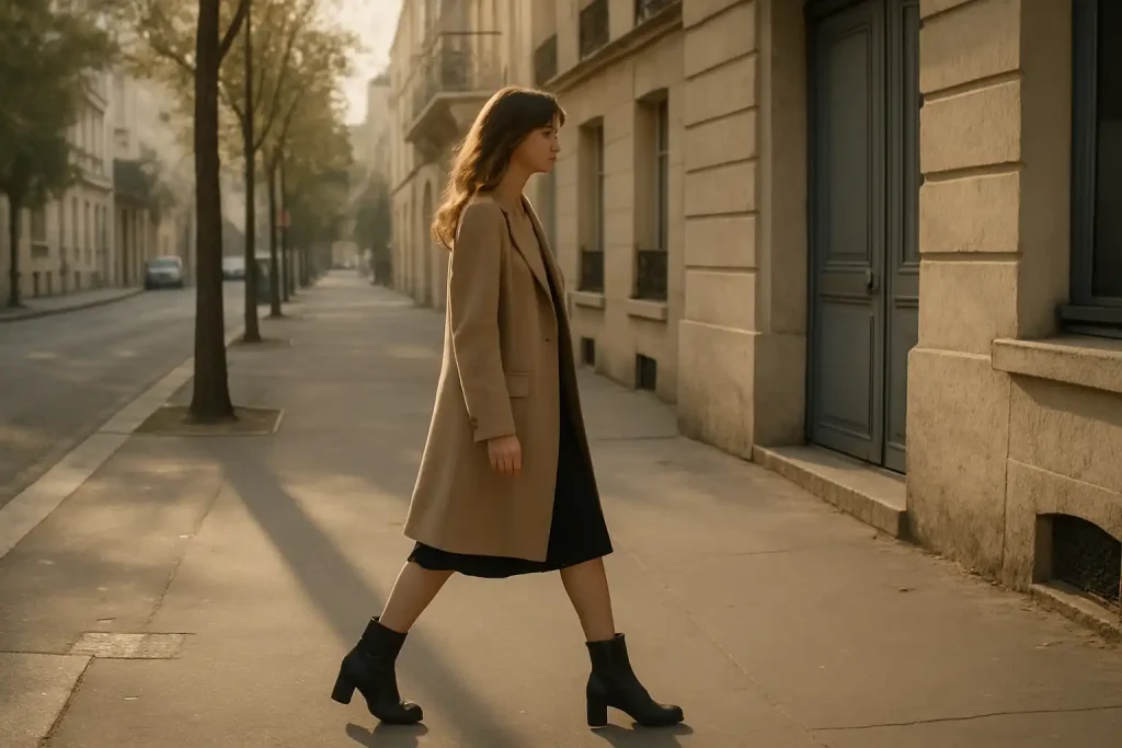 Quel type de talon privilégier pour rester stable avec des bottines toute la journée ?