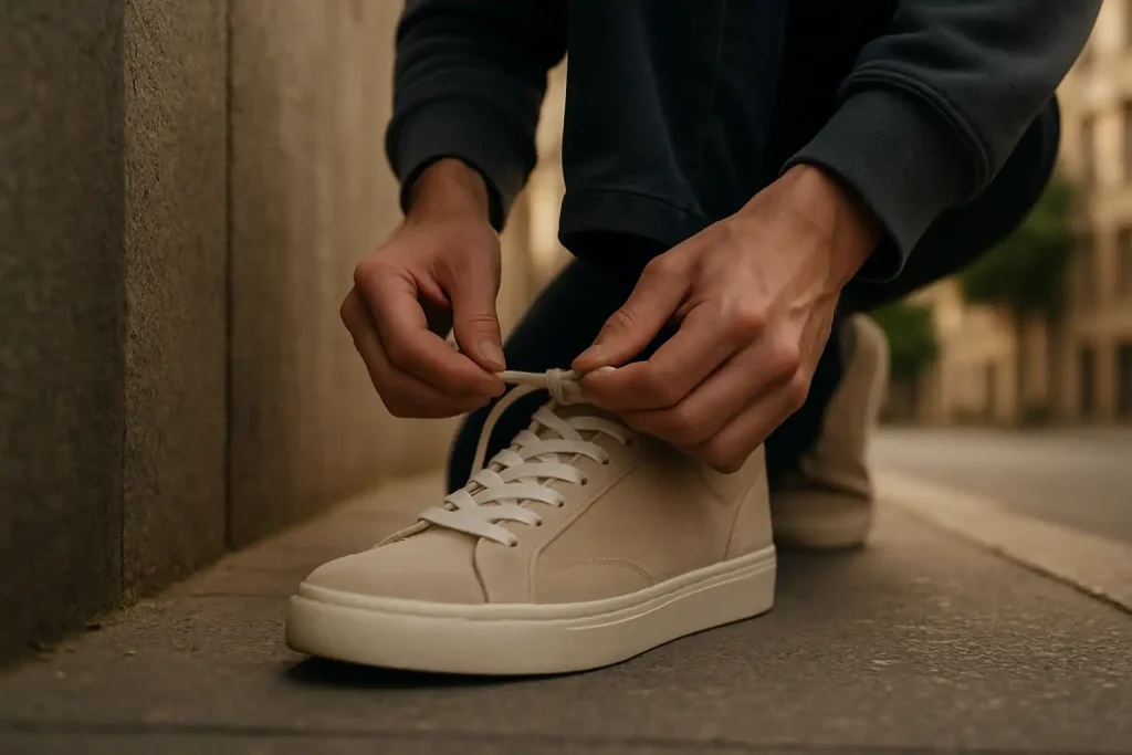 Quels lacets limitent les frottements dans des sneakers serrées ?