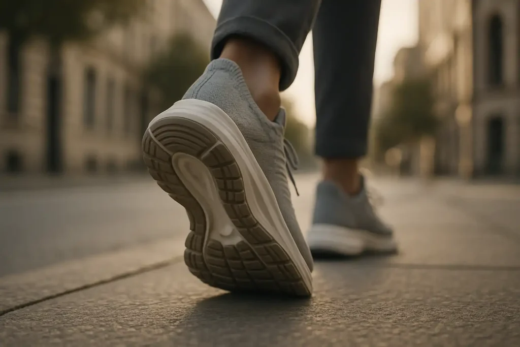 Quelle semelle privilégier pour réduire la fatigue lors de longues marches ?