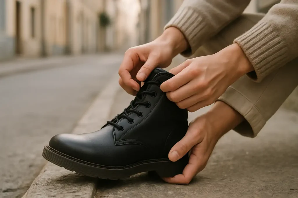 Comment tester le maintien d&rsquo;une bottine avant l&rsquo;achat ?