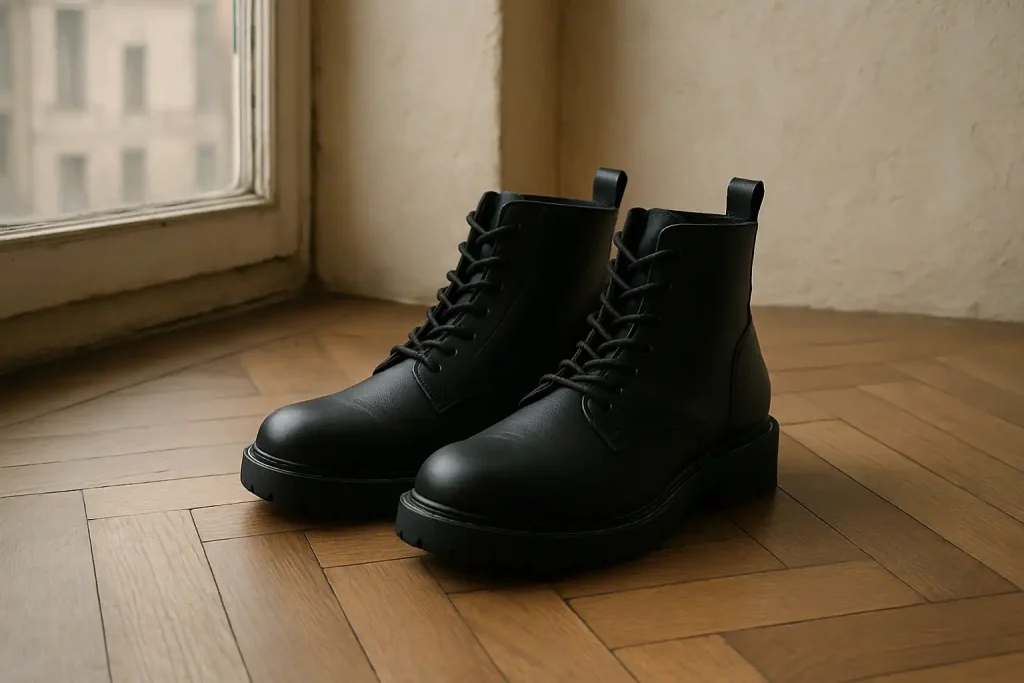 Bottines cuir ou synthétique : quel choix pour durer ?