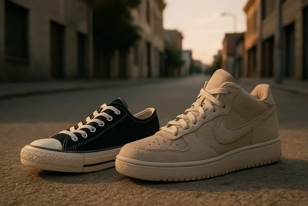 Cuir ou textile technique : quel choix pour la durabilité des baskets ?
