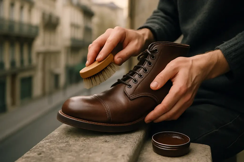 Quels gestes simples prolongent la vie de vos boots en cuir ?