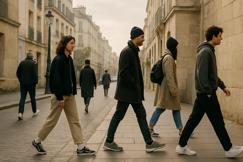 Quelles formes de baskets modernisent un look urbain ?