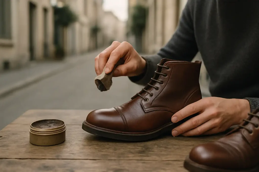 Comment raviver des bottines en cuir lisse sans les abîmer ?