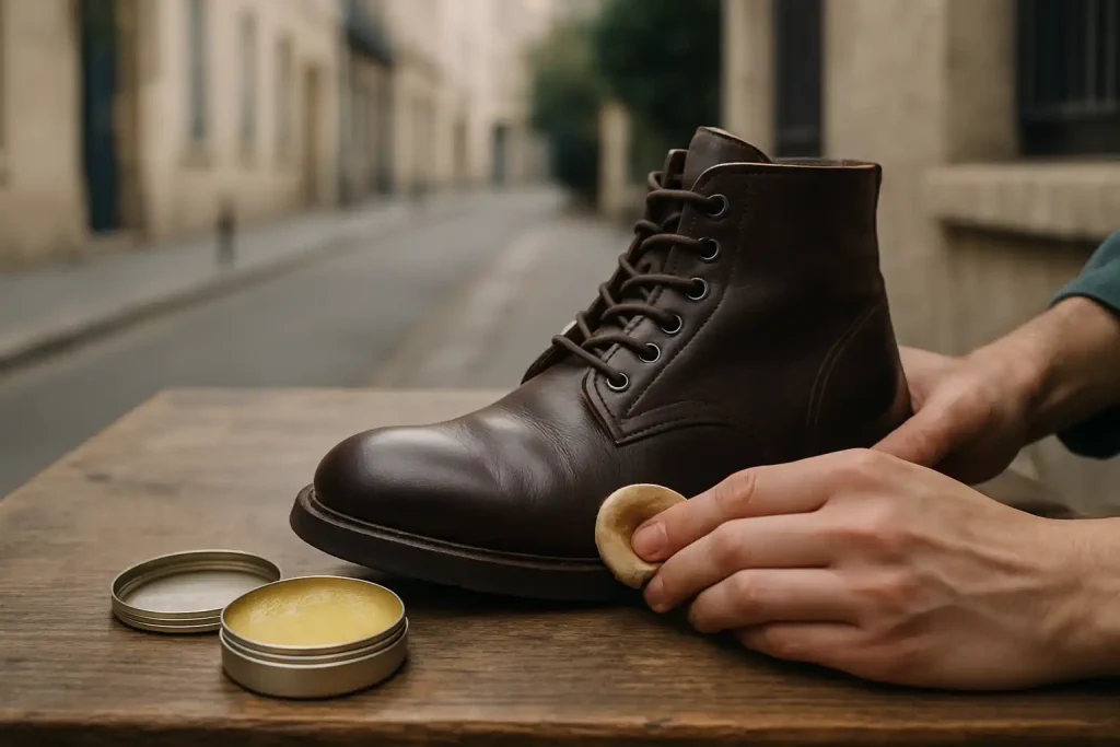 Comment raviver des bottines en cuir lisse sans les abîmer ?