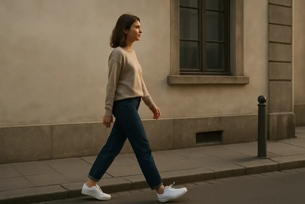 Quelle sneaker privilégier pour marcher longtemps en ville ?