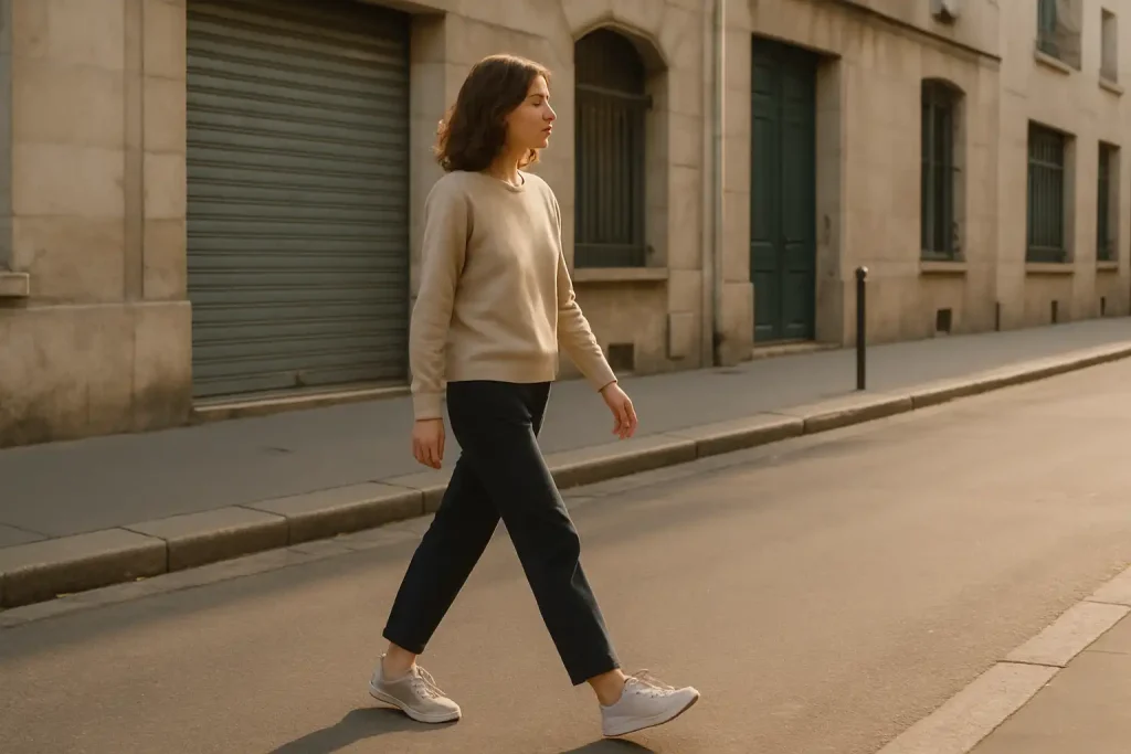 Quelle sneaker à semelle souple pour talons sensibles ?