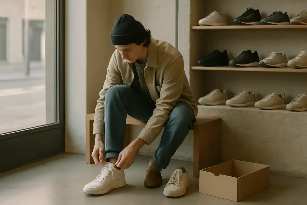 Comment choisir une paire de sneakers quand on a le pied plat ?