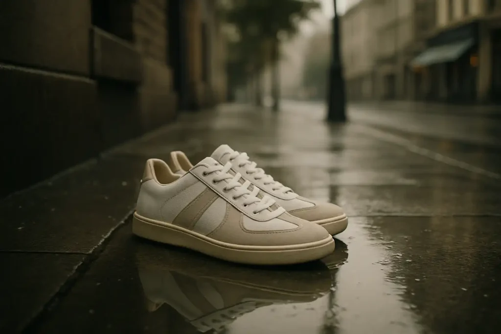 Quels traitements privilégier pour protéger des sneakers contre les averses ?
