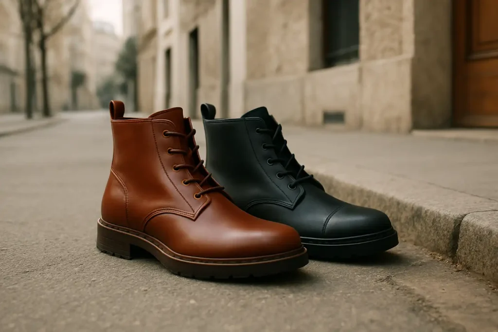 Pourquoi choisir du cuir ou du synthétique pour des boots durables ?