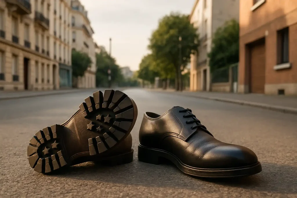 Semelle crantée ou lisse : que privilégier pour un usage urbain ?