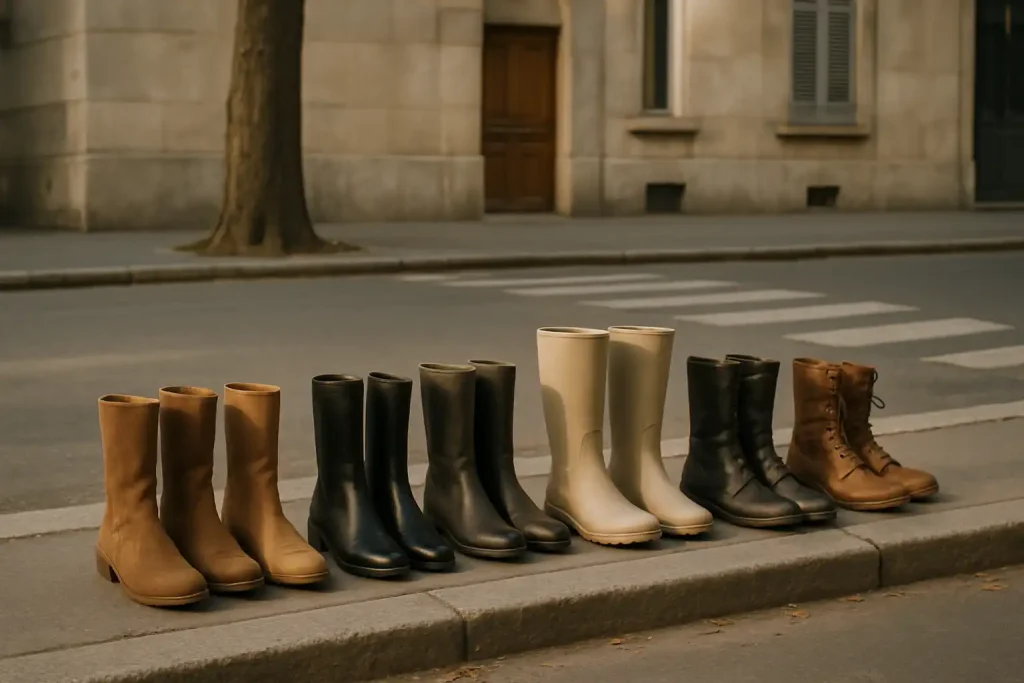 Quelles silhouettes de boots modernisent une garde-robe urbaine ?