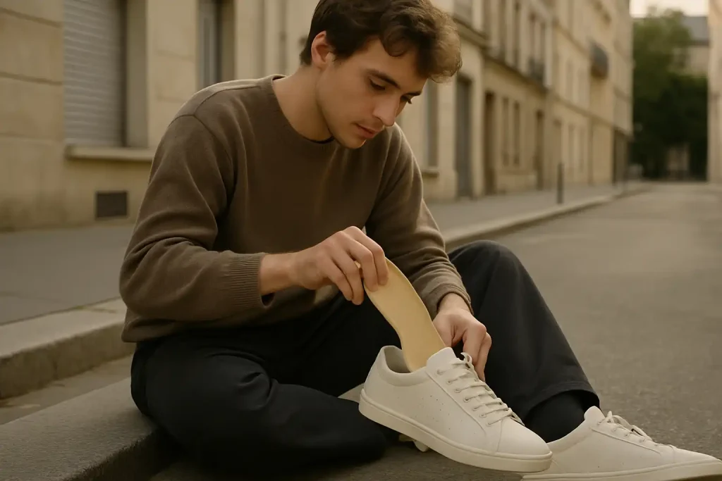 Comment choisir une sneaker compatible avec des orthèses plantaires ?